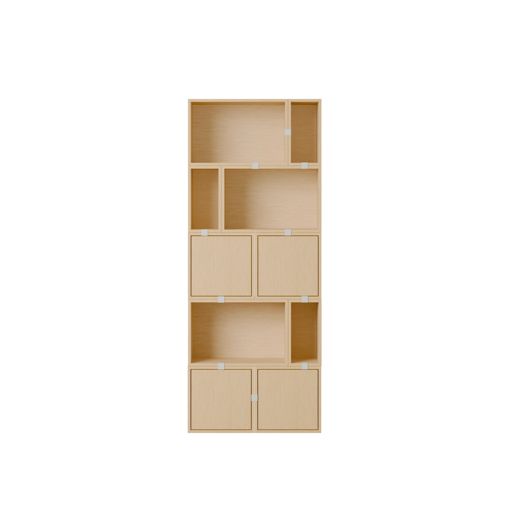 Stacked Bookcase Configuration 8