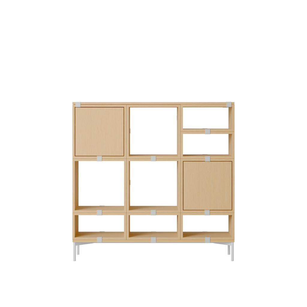 Stacked Hallway Storage Configuration 3
