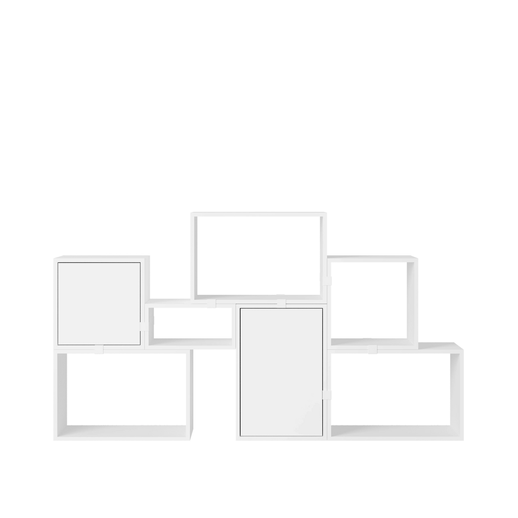 Stacked Bookcase Configuration 6