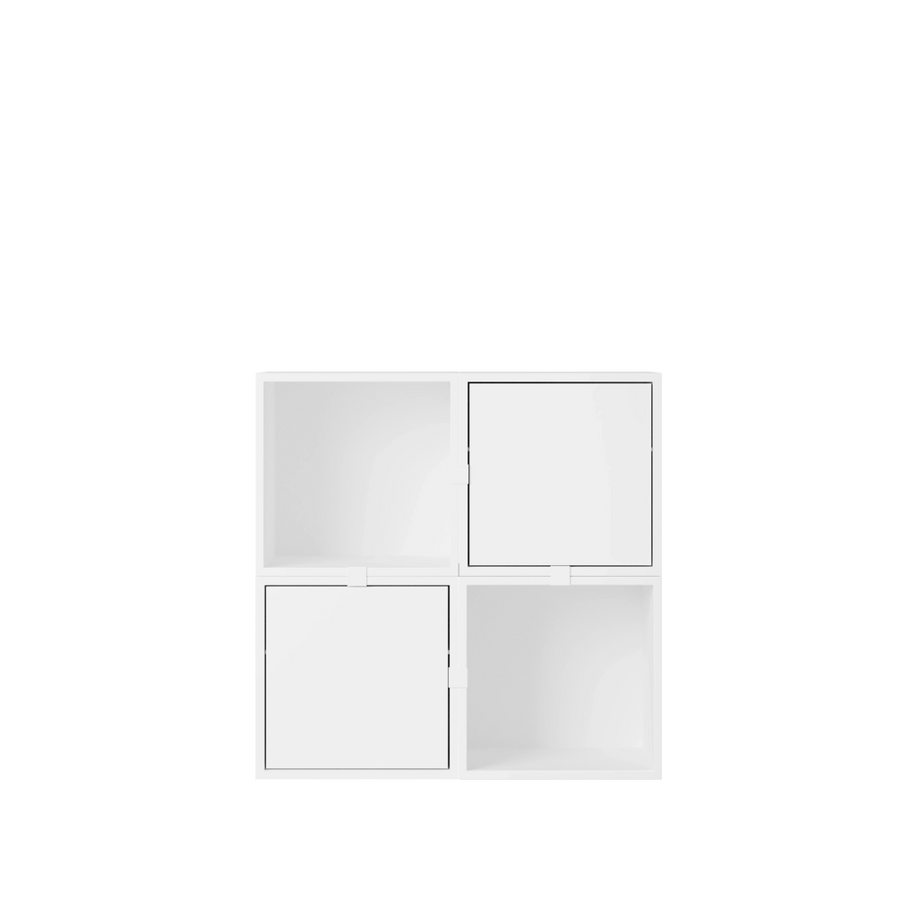Stacked Hallway Storage Configuration 4