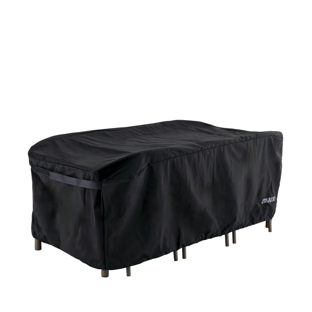 Linear Steel Outdoor Cover for Dining Table