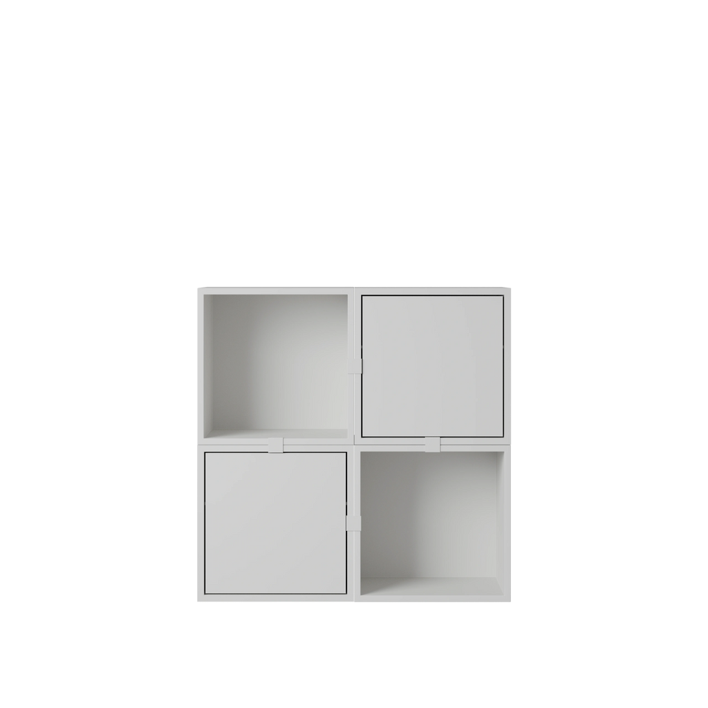 Stacked Hallway Storage Configuration 4