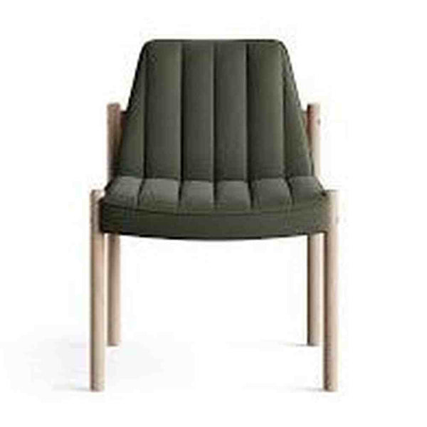 Ry Dining chair without Arms, Oak, Green