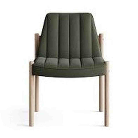 Ry Dining chair without Arms, Oak, Green
