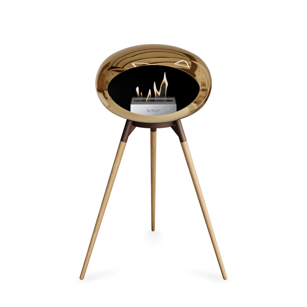 Le Feu Ground High Dome <br>Chromed Rose Gold