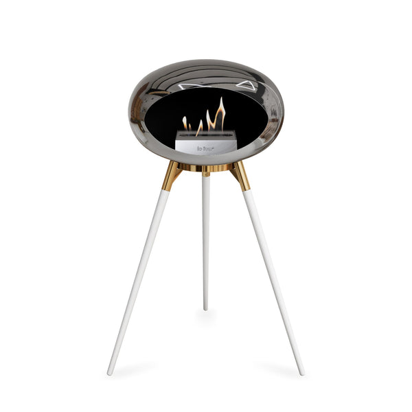 Le Feu Ground High Dome <br>Chromed Silver