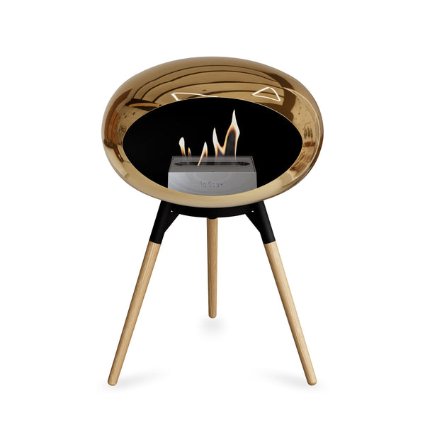 Le Feu Ground Low Dome <br>Chromed Rose Gold