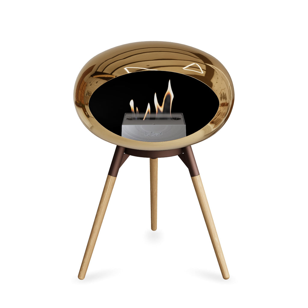 Le Feu Ground Low Dome <br>Chromed Rose Gold