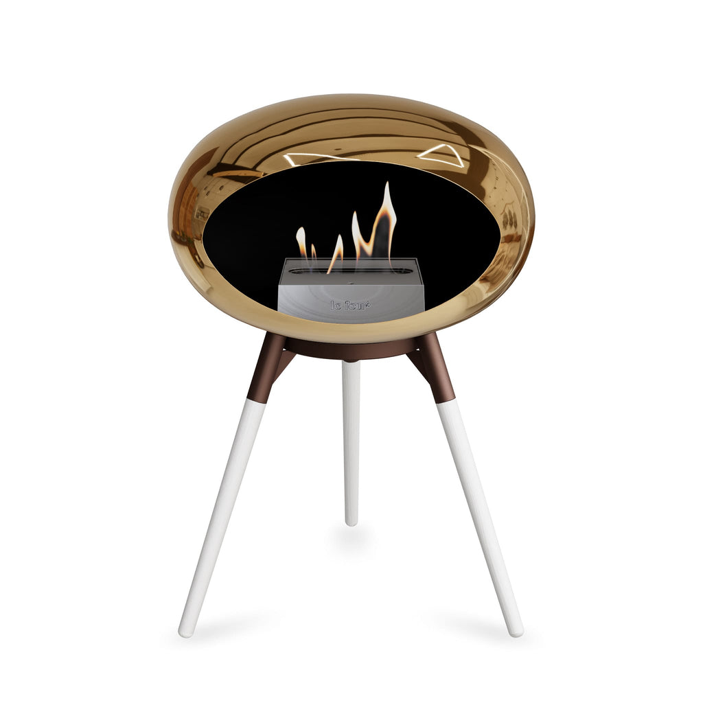 Le Feu Ground Low Dome <br>Chromed Rose Gold
