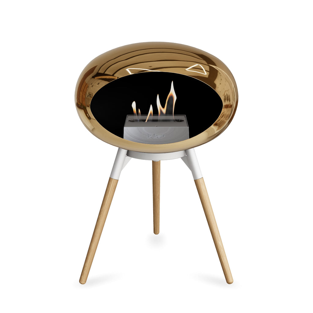 Le Feu Ground Low Dome <br>Chromed Rose Gold