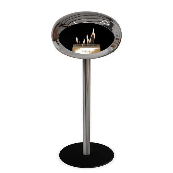 Le Feu Steel High Dome <br>Chromed Silver