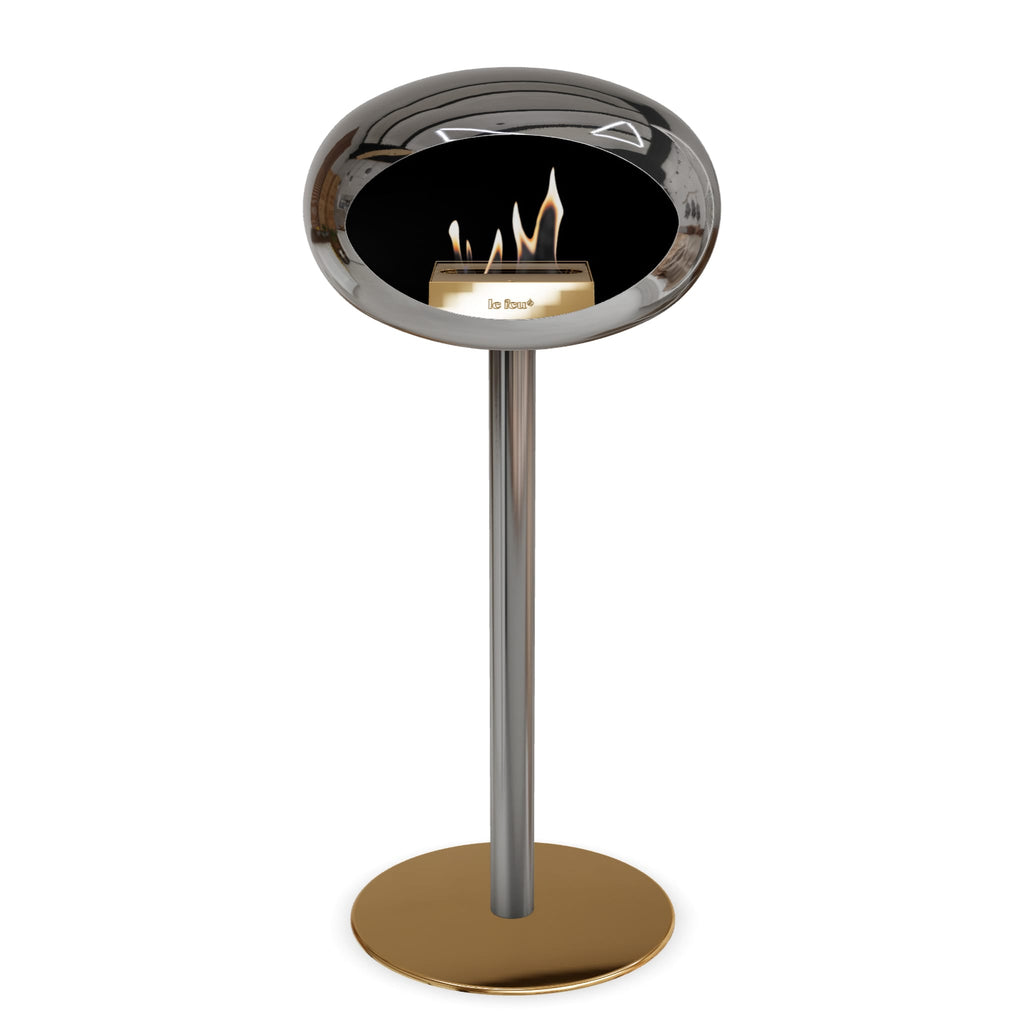 Le Feu Steel High Dome <br>Chromed Silver