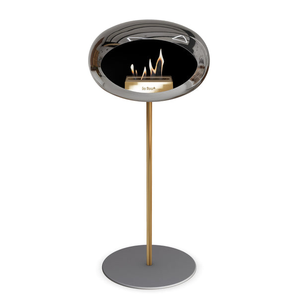 Le Feu Steel High Dome <br>Chromed Silver