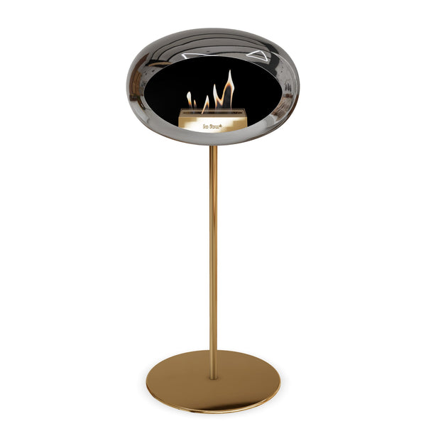 Le Feu Steel High Dome <br>Chromed Silver