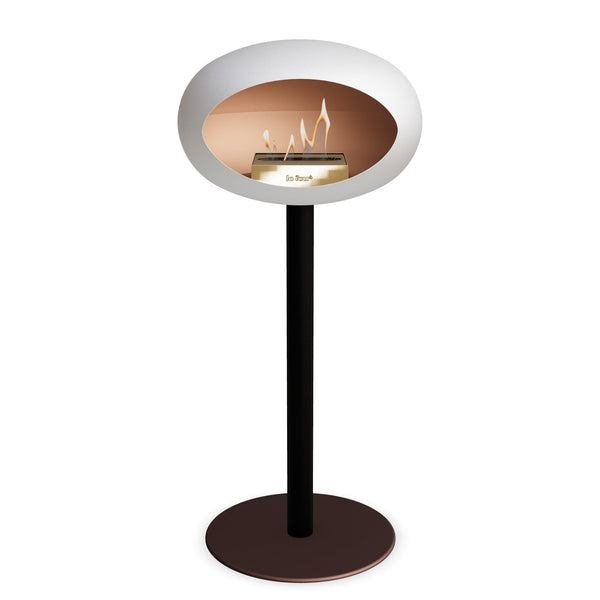 Le Feu Steel High Dome <br>White