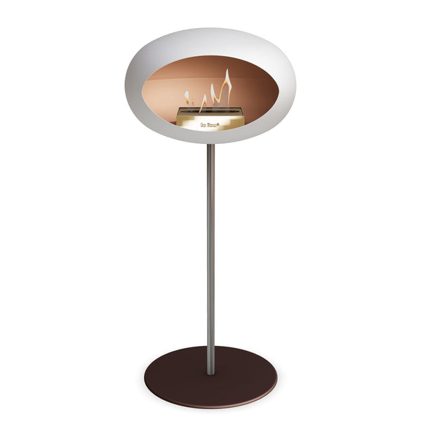 Le Feu Steel High Dome <br>White
