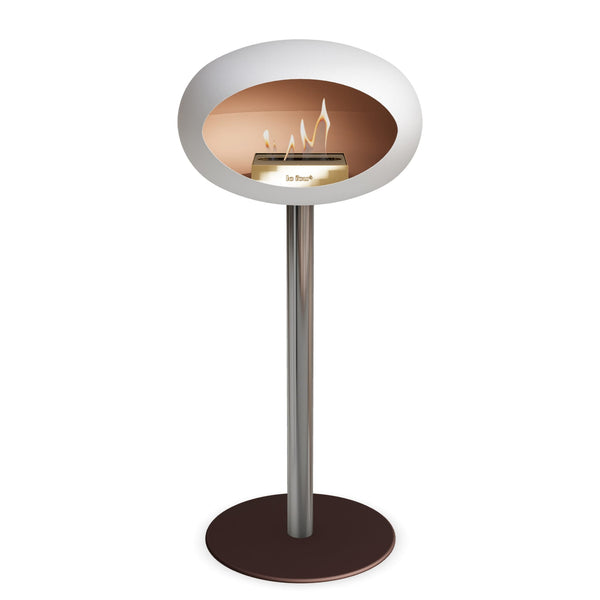 Le Feu Steel High Dome <br>White