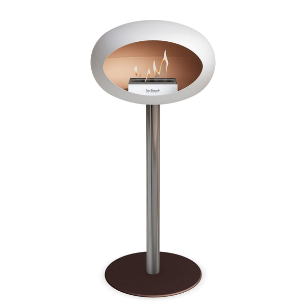Le Feu Steel High Dome <br>White