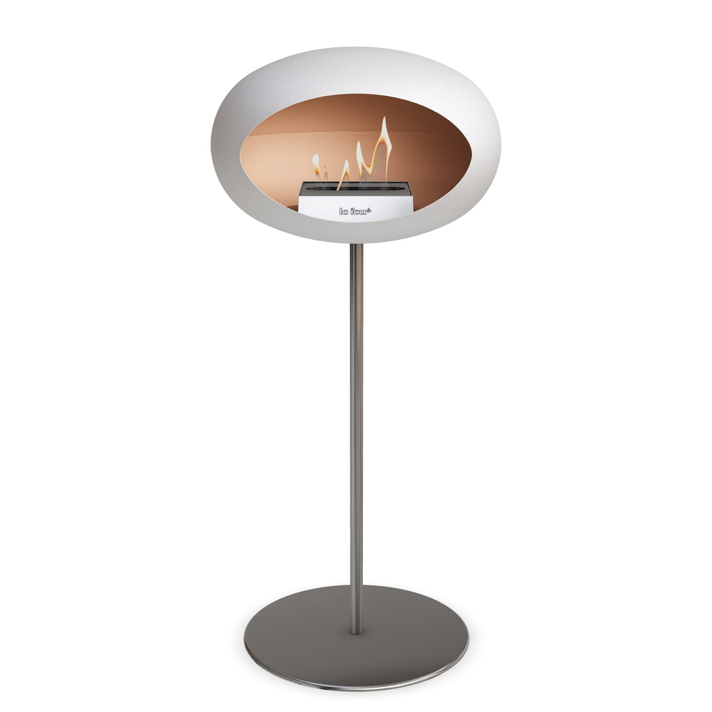 Le Feu Steel High Dome <br>White