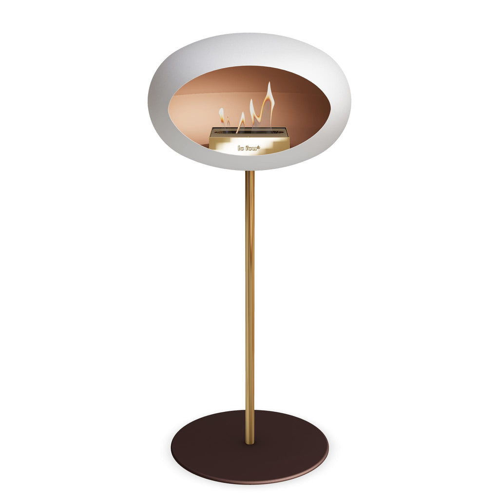 Le Feu Steel High Dome <br>White