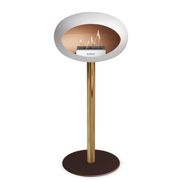 Le Feu Steel High Dome <br>White