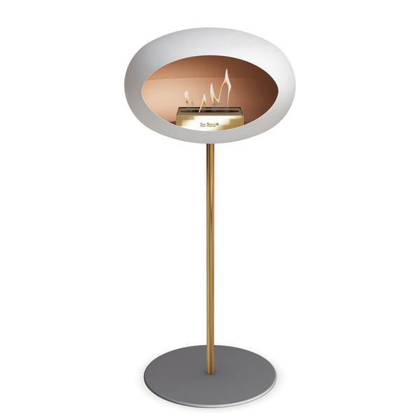 Le Feu Steel High Dome <br>White