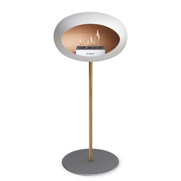 Le Feu Steel High Dome <br>White