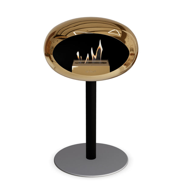 Le Feu Steel Low Dome <br>Chromed Rose Gold