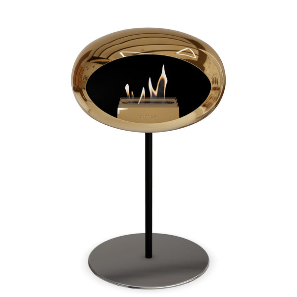 Le Feu Steel Low Dome <br>Chromed Rose Gold