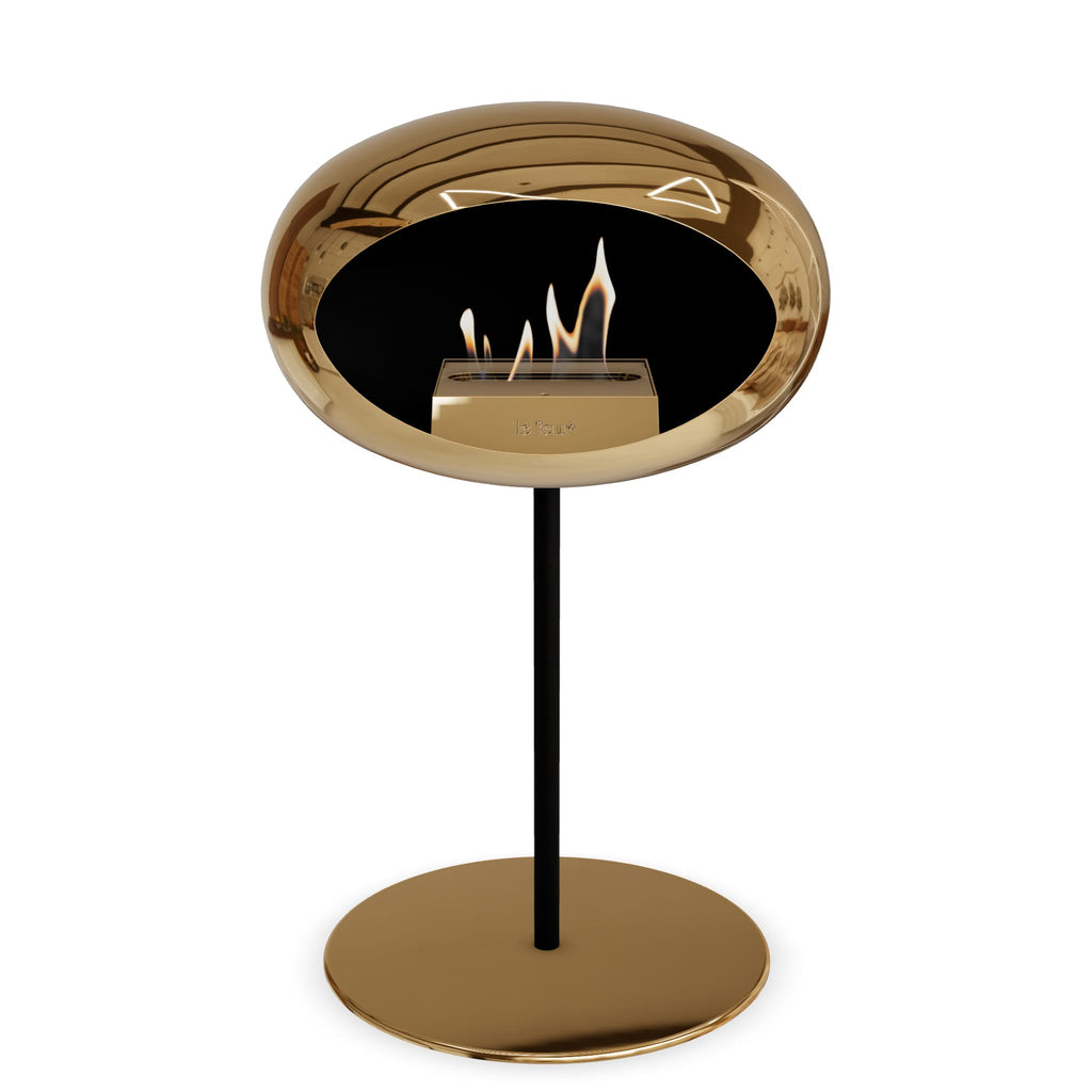Le Feu Steel Low Dome <br>Chromed Rose Gold