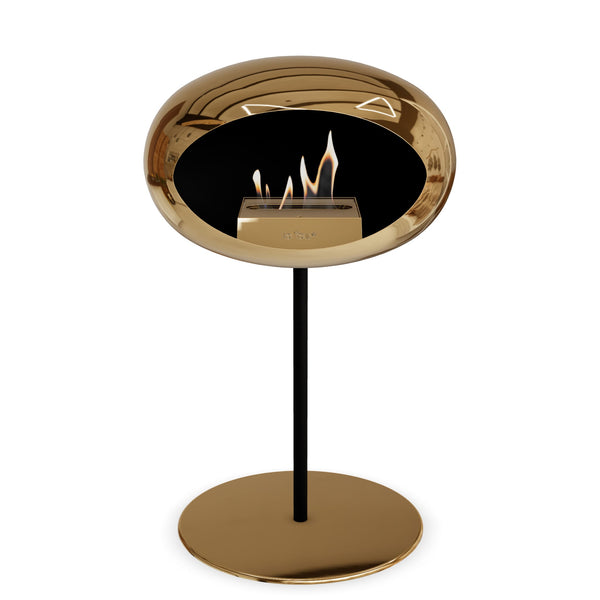 Le Feu Steel Low Dome <br>Chromed Rose Gold