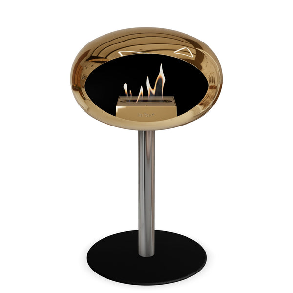 Le Feu Steel Low Dome <br>Chromed Rose Gold