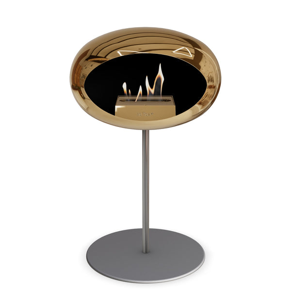 Le Feu Steel Low Dome <br>Chromed Rose Gold