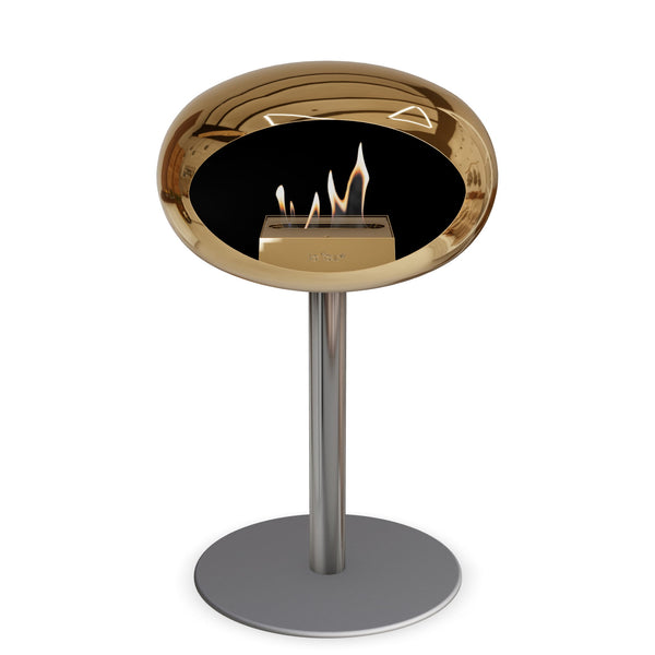 Le Feu Steel Low Dome <br>Chromed Rose Gold