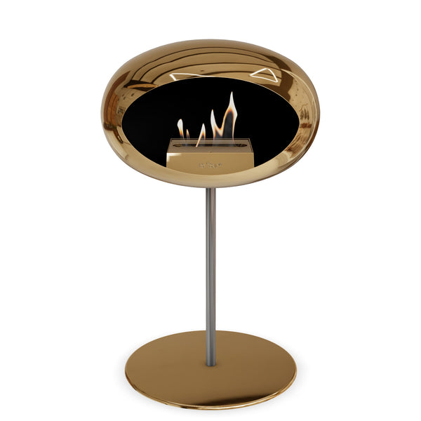 Le Feu Steel Low Dome <br>Chromed Rose Gold