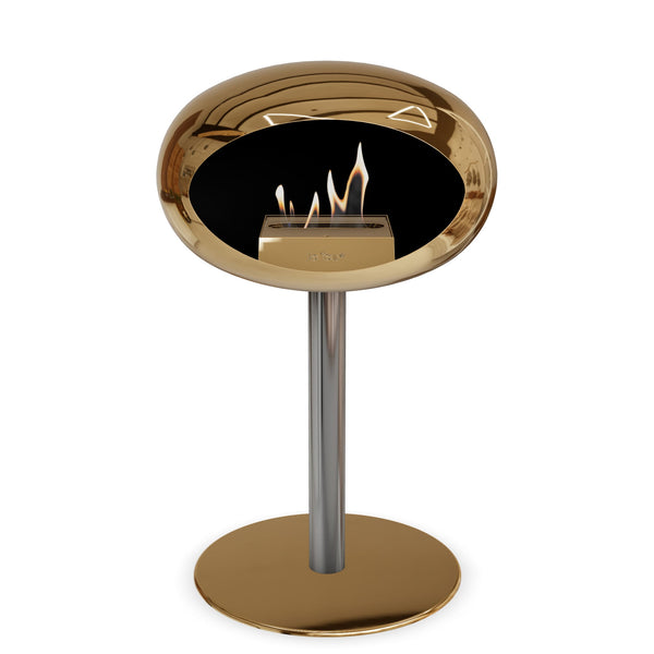 Le Feu Steel Low Dome <br>Chromed Rose Gold