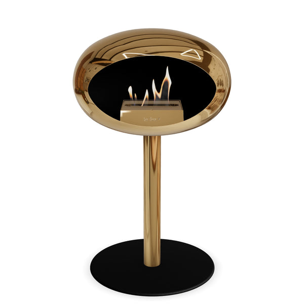Le Feu Steel Low Dome <br>Chromed Rose Gold