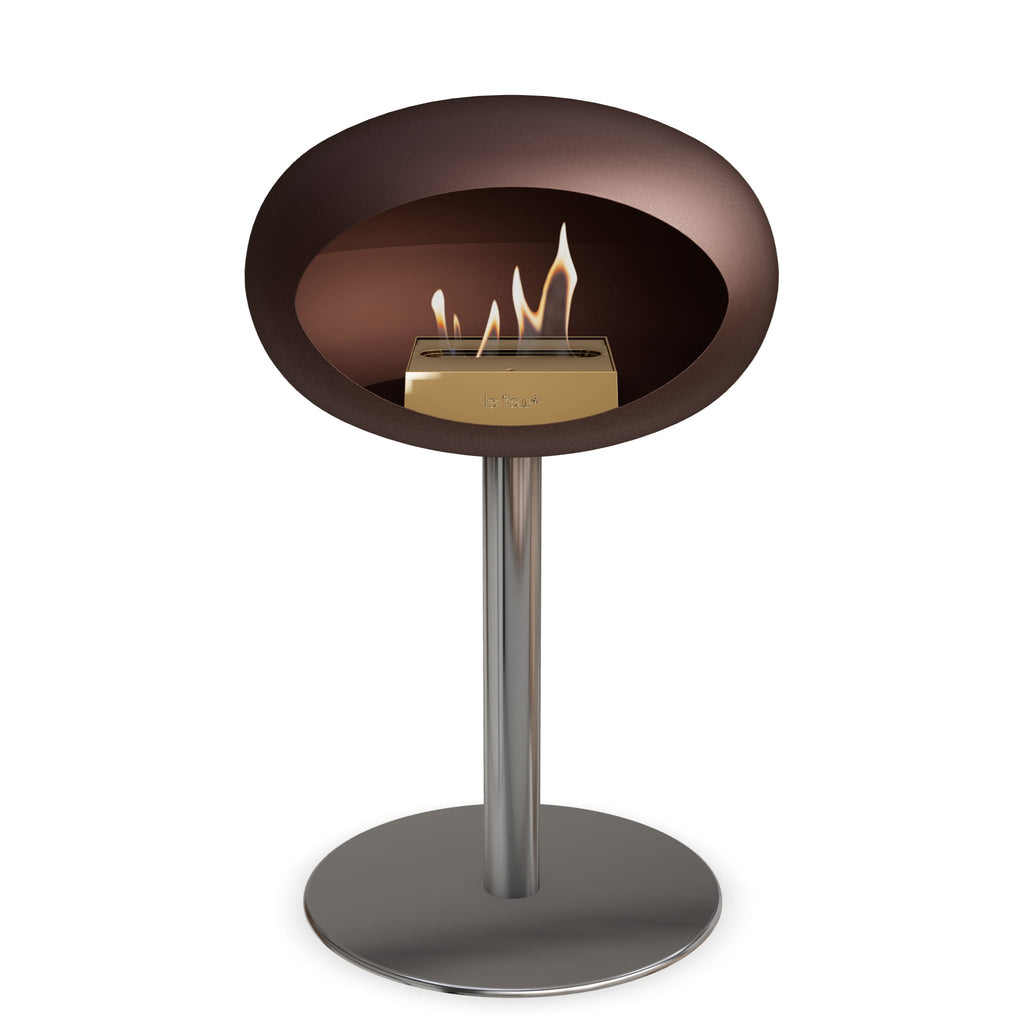 Le Feu Steel Low Dome <br>Mocca
