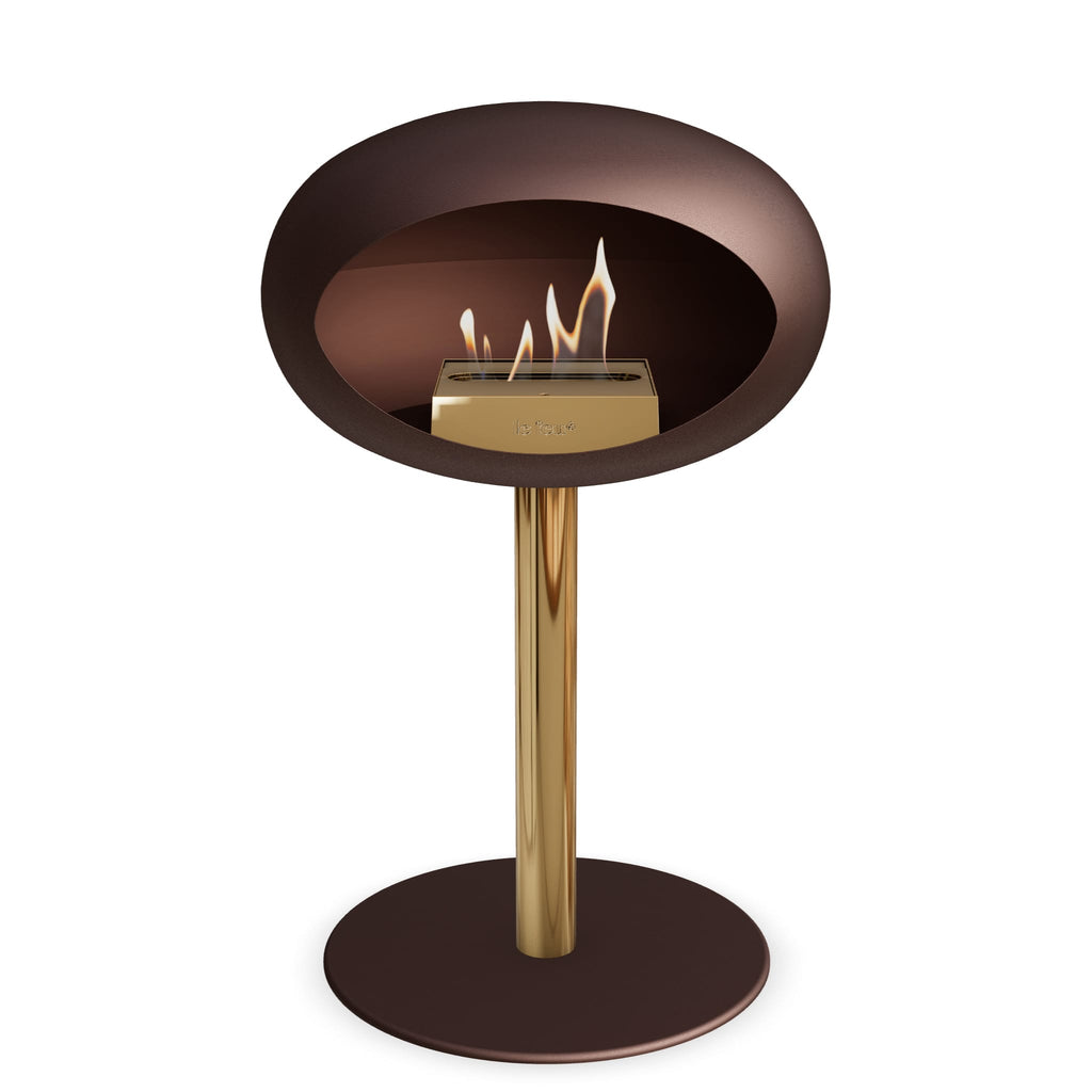 Le Feu Steel Low Dome <br>Mocca