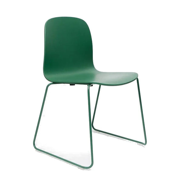 Visu Sled Chair Green