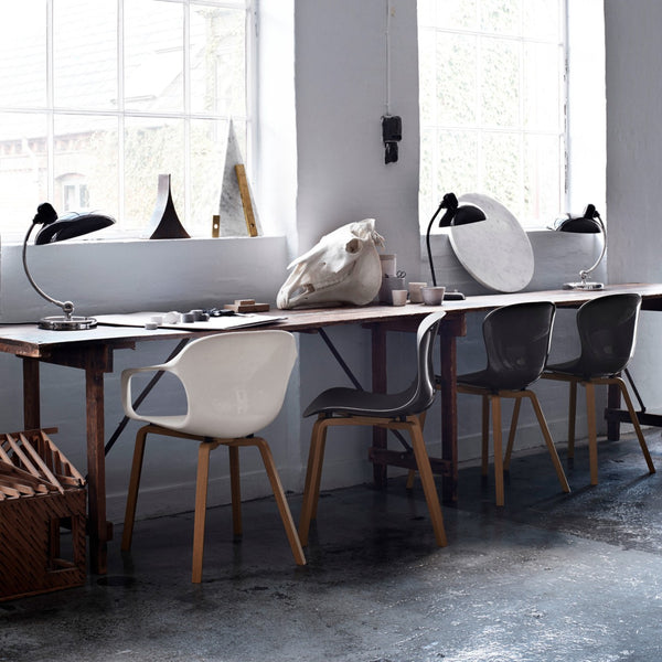 NAP Armchair, Wood/White