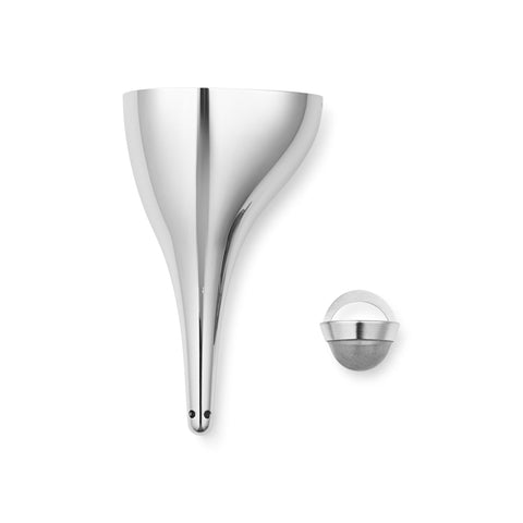 Georg Jensen Sky Wine Decanter Aerating Funnel With Filter