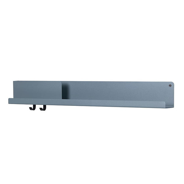 Muuto Folded Shelves Blue-Grey 96 cm