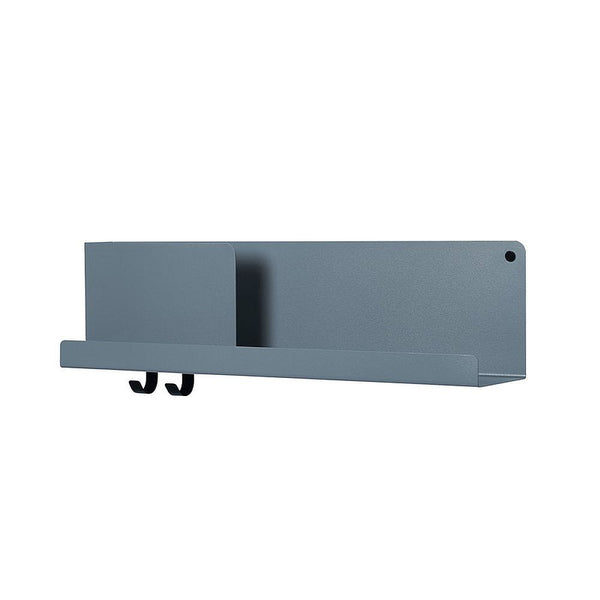 Muuto Folded Shelves Blue-Grey 63 cm