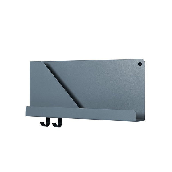 Muuto Folded Shelves Blue-Grey 51 cm
