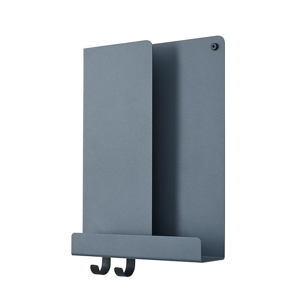 Muuto Folded Shelves Blue-Grey 29.5 cm