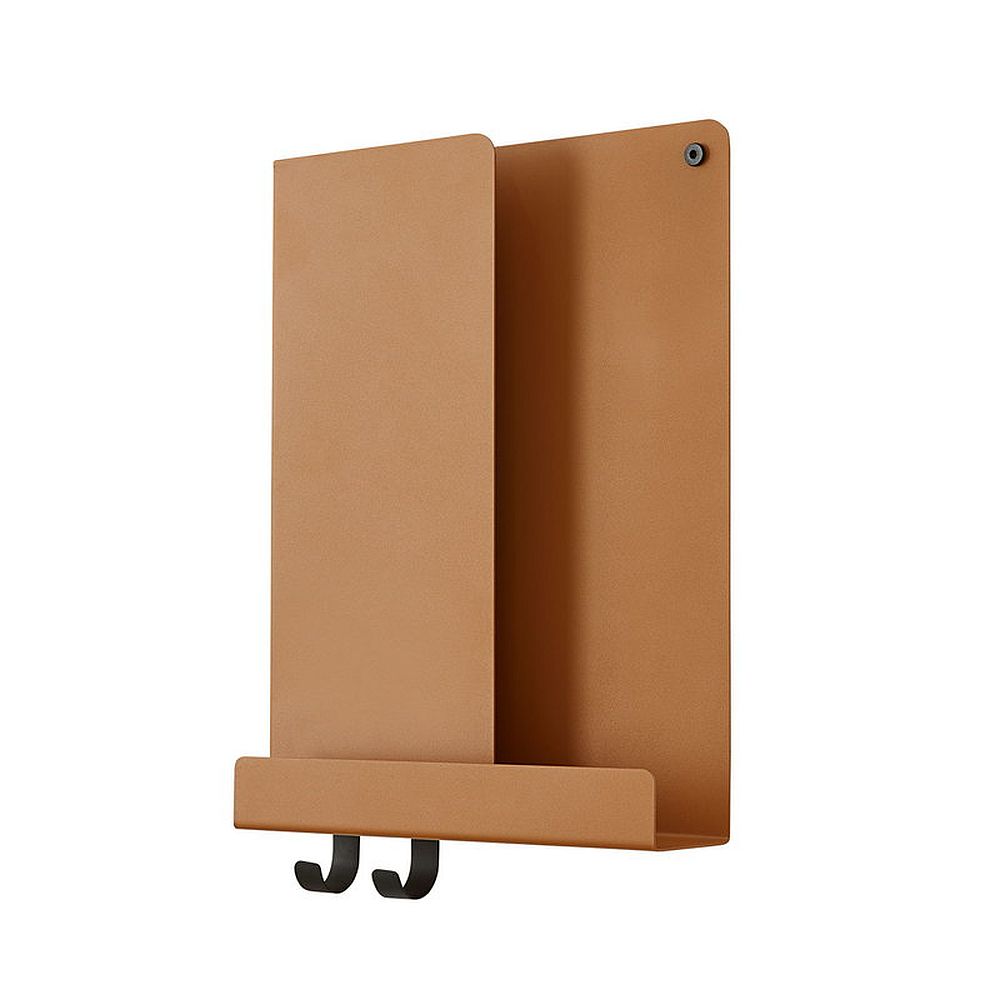 Muuto Folded Shelves Burnt Orange 29.5 cm
