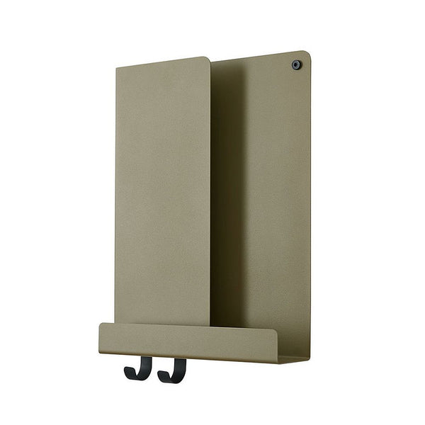 Muuto Folded Shelves Olive 29.5 cm