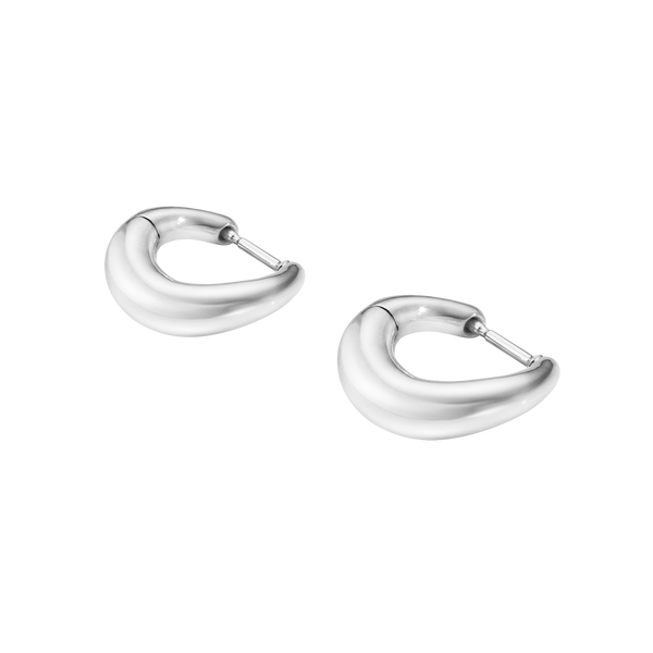 Offspring Small Earhoop 433H Silver