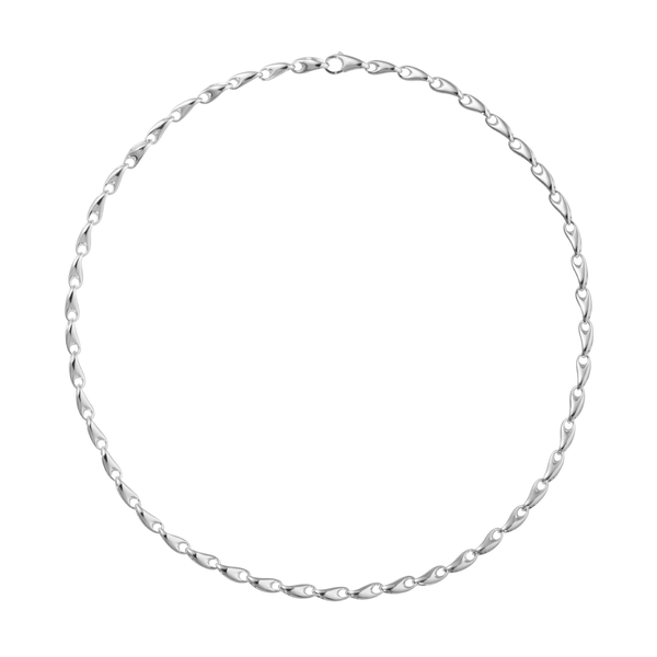 Reflect Slim Necklace 652A Silver 45 cm